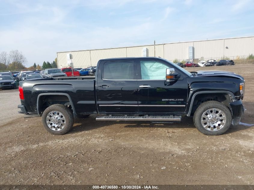 2017 GMC Sierra 2500Hd Denali VIN: 1GT12UEY1HF203542 Lot: 40736580