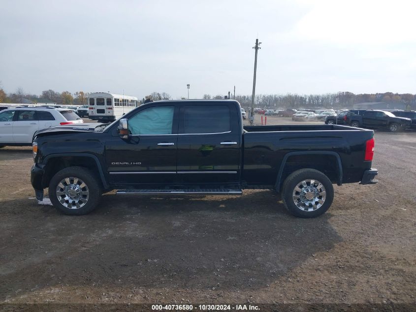 2017 GMC Sierra 2500Hd Denali VIN: 1GT12UEY1HF203542 Lot: 40736580