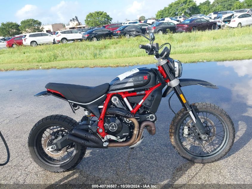 2021 Ducati Scrambler Desert Sled VIN: ZDMKAFPM1MB005594 Lot: 40736587