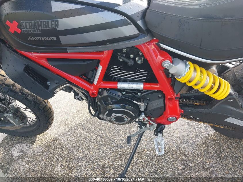 2021 Ducati Scrambler Desert Sled VIN: ZDMKAFPM1MB005594 Lot: 40736587