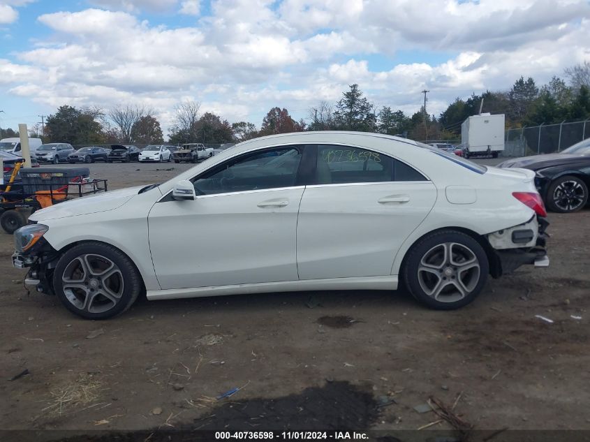 2014 Mercedes-Benz Cla 250 4Matic VIN: WDDSJ4GB2EN120077 Lot: 40736598