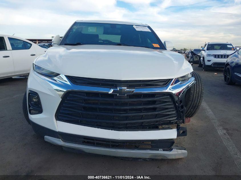 2020 Chevrolet Blazer Fwd 1Lt VIN: 3GNKBBRAXLS601821 Lot: 40736621