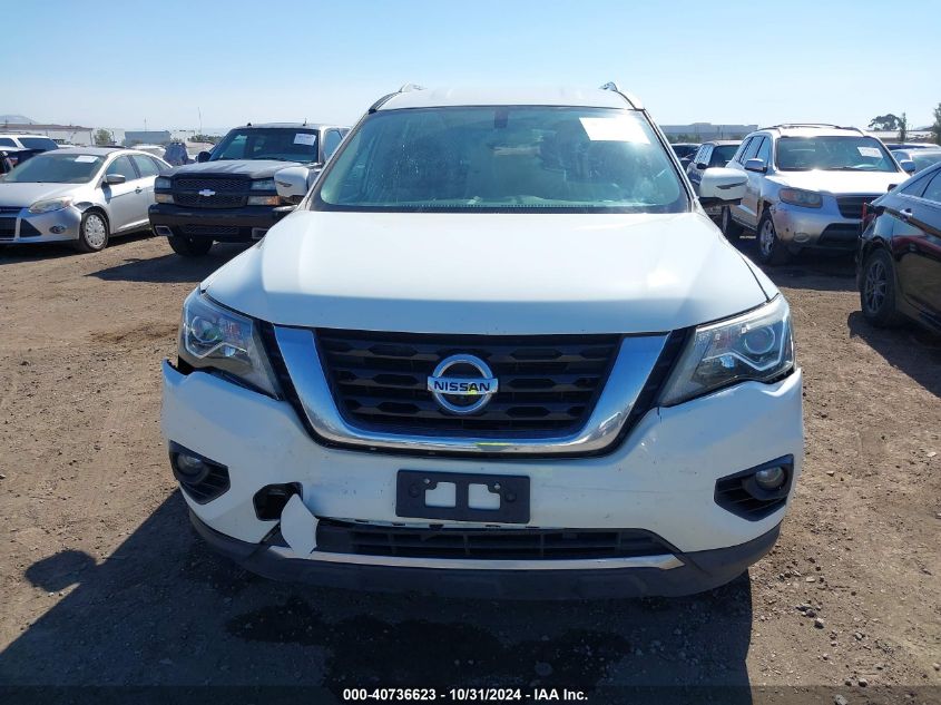 2019 Nissan Pathfinder Sl VIN: 5N1DR2MN9KC576739 Lot: 40736623