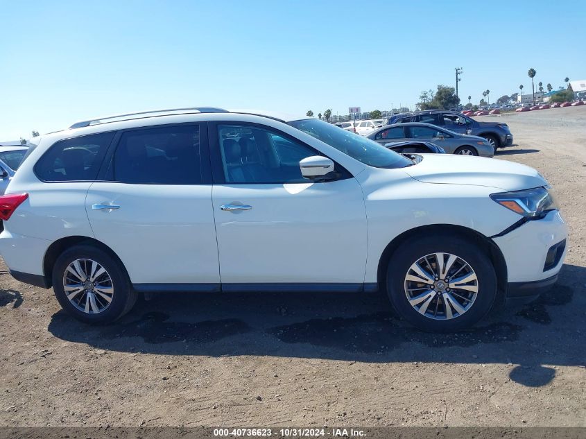 2019 Nissan Pathfinder Sl VIN: 5N1DR2MN9KC576739 Lot: 40736623