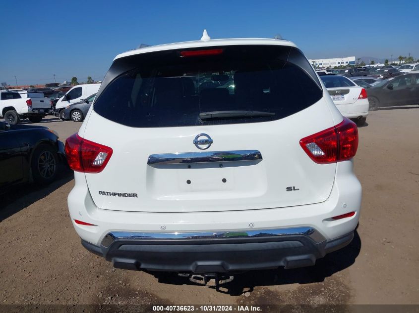 VIN 5N1DR2MN9KC576739 2019 NISSAN PATHFINDER SL