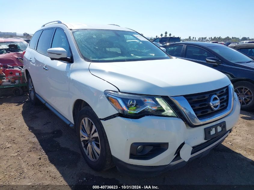 2019 Nissan Pathfinder Sl VIN: 5N1DR2MN9KC576739 Lot: 40736623