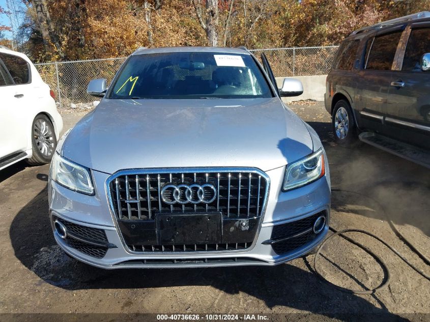 2016 Audi Q5 3.0T Premium Plus VIN: WA1D7AFP6GA116695 Lot: 40736626