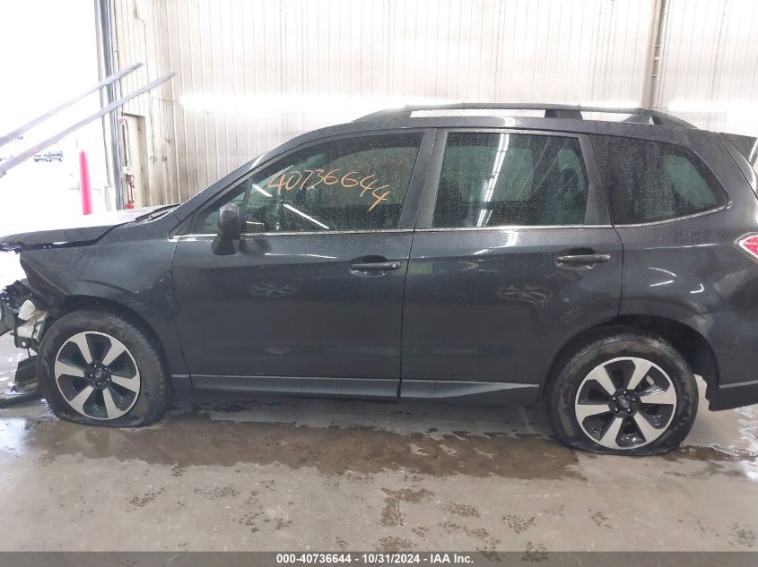 2018 Subaru Forester 2.5I Limited VIN: JF2SJAJC7JH457946 Lot: 40736644