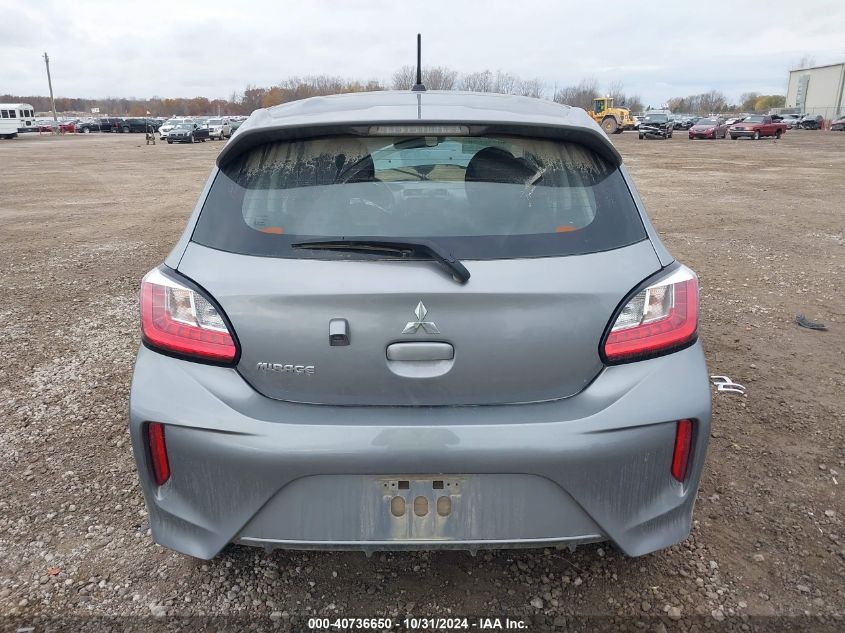 2021 Mitsubishi Mirage Carbonite Edition/Es/Le VIN: ML32AUHJ6MH009225 Lot: 40736650