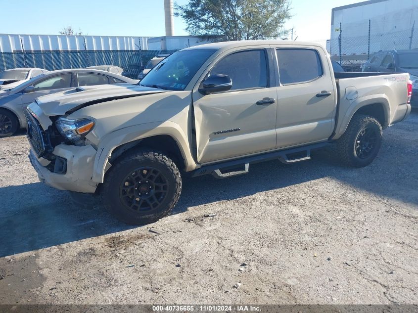 VIN 3TMCZ5AN8KM261127 2019 Toyota Tacoma, Trd Sport no.2