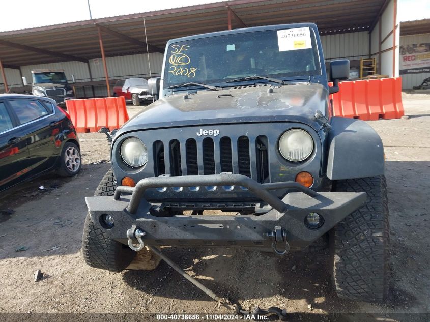 2008 Jeep Wrangler X VIN: 1J4FA24188L566711 Lot: 40736656