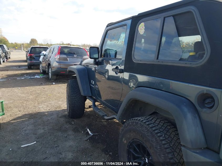 2008 Jeep Wrangler X VIN: 1J4FA24188L566711 Lot: 40736656