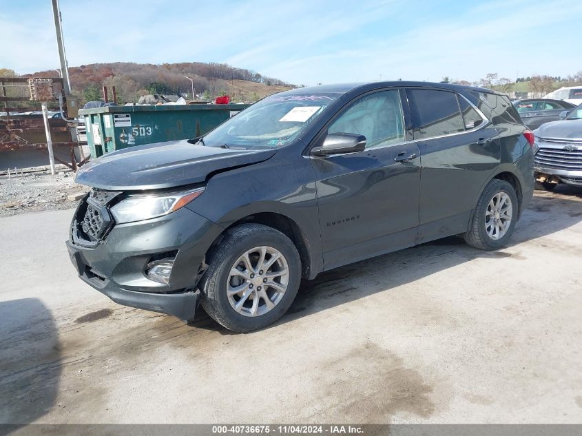 2019 Chevrolet Equinox Lt VIN: 3GNAXUEV2KS680742 Lot: 40736675