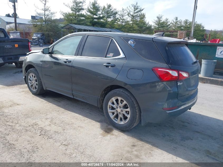 2019 Chevrolet Equinox Lt VIN: 3GNAXUEV2KS680742 Lot: 40736675