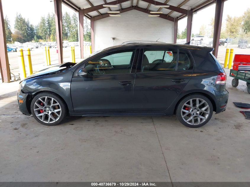 2013 Volkswagen Gti Wolfsburg Edition VIN: WVWHD7AJ4DW139834 Lot: 40736679