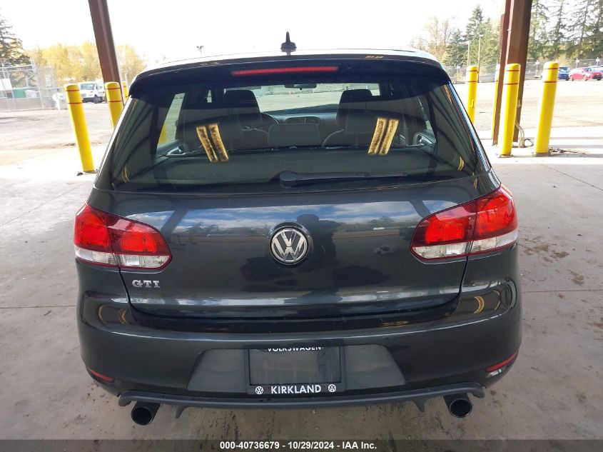 2013 Volkswagen Gti Wolfsburg Edition VIN: WVWHD7AJ4DW139834 Lot: 40736679