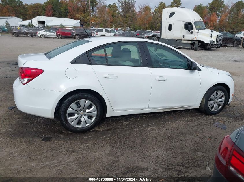 2013 Chevrolet Cruze Ls Auto VIN: 1G1PA5SHXD7220764 Lot: 40736688