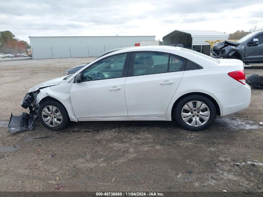 2013 Chevrolet Cruze Ls Auto VIN: 1G1PA5SHXD7220764 Lot: 40736688