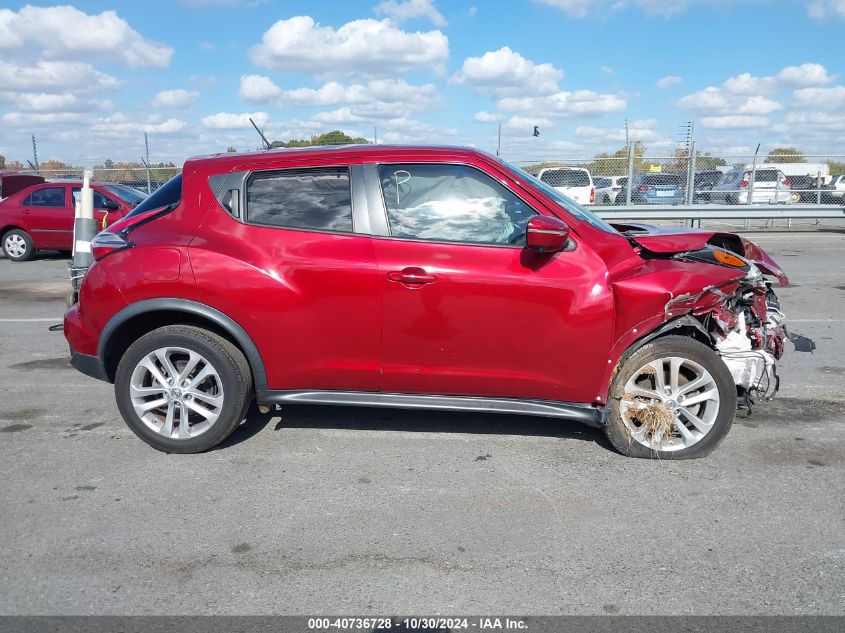 2015 Nissan Juke Sl VIN: JN8AF5MRXFT507671 Lot: 40736728