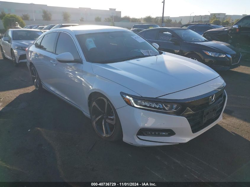 2020 Honda Accord Sport VIN: 1HGCV1F35LA038619 Lot: 40736729