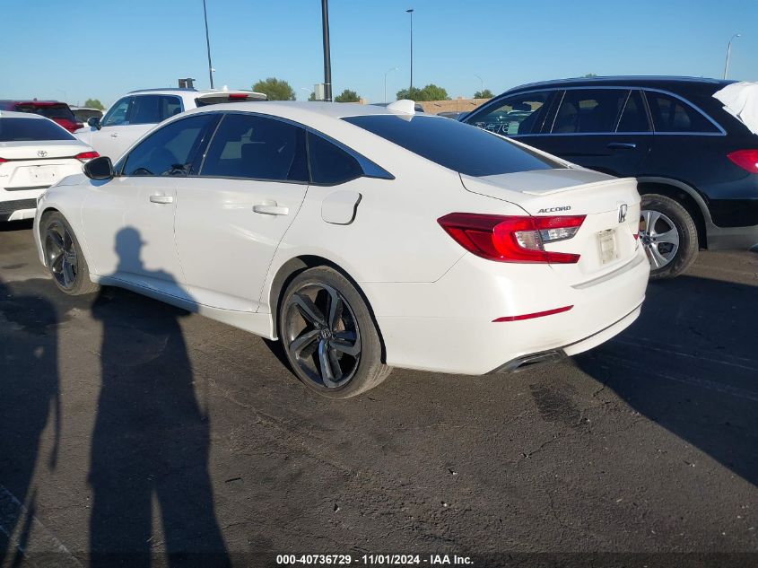 2020 Honda Accord Sport VIN: 1HGCV1F35LA038619 Lot: 40736729