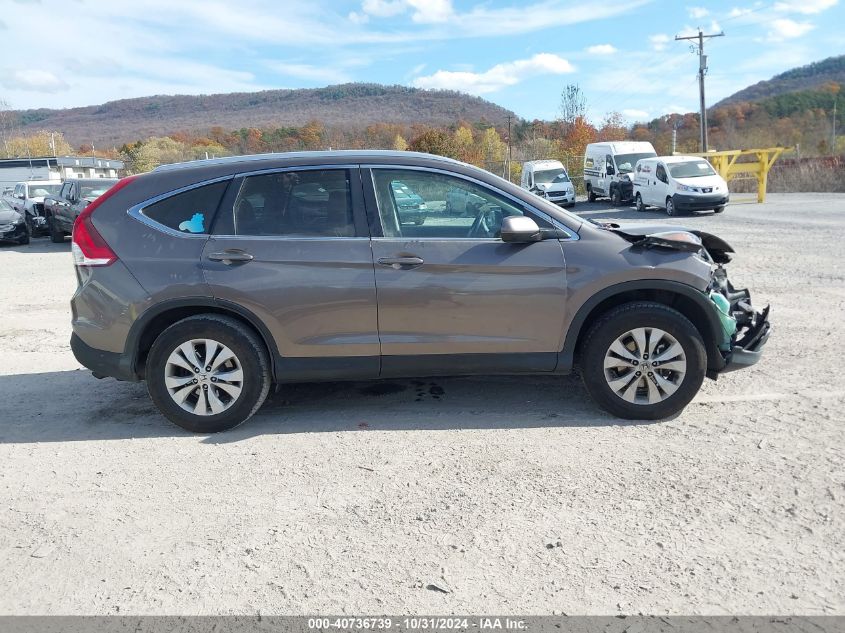 2014 Honda Cr-V Ex-L VIN: 2HKRM4H71EH649708 Lot: 40736739