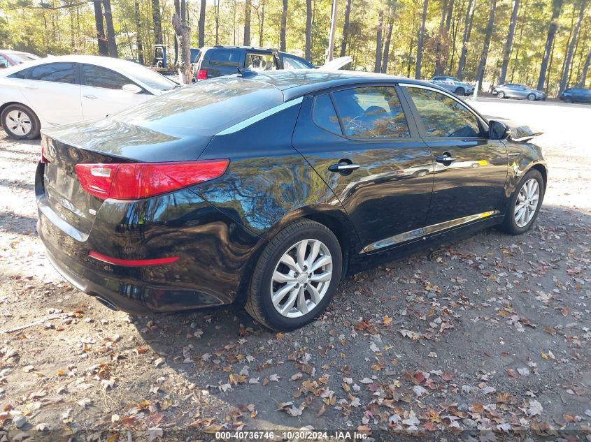 VIN 5XXGM4A73FG501400 2015 KIA OPTIMA no.4