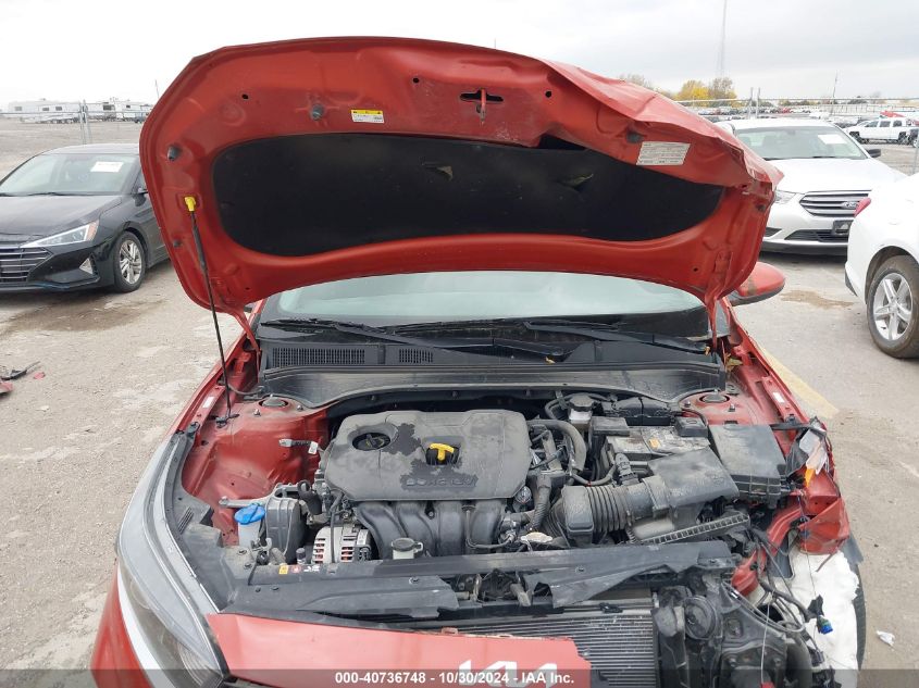 VIN 3KPF24AD3NE434358 2022 KIA FORTE LXS