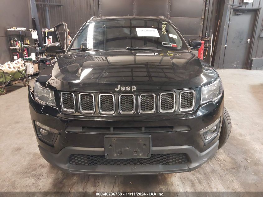 2020 Jeep Compass Latitude 4X4 VIN: 3C4NJDBB8LT229302 Lot: 40736758