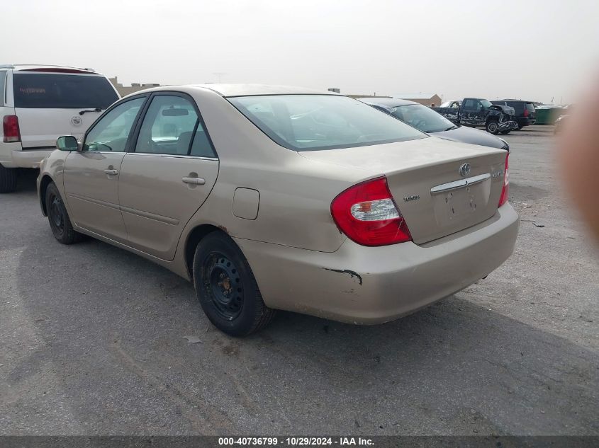 2003 Toyota Camry Le VIN: 4T1BE32K43U142743 Lot: 40736799