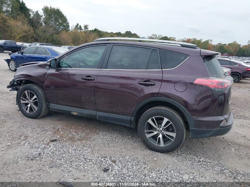 2018 Toyota Rav4 Adventure/Xle VIN: 2T3WFREV1JW507648 Lot: 40736801