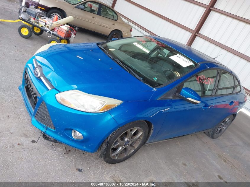 2014 Ford Focus Se VIN: 1FADP3F20EL138933 Lot: 40736807