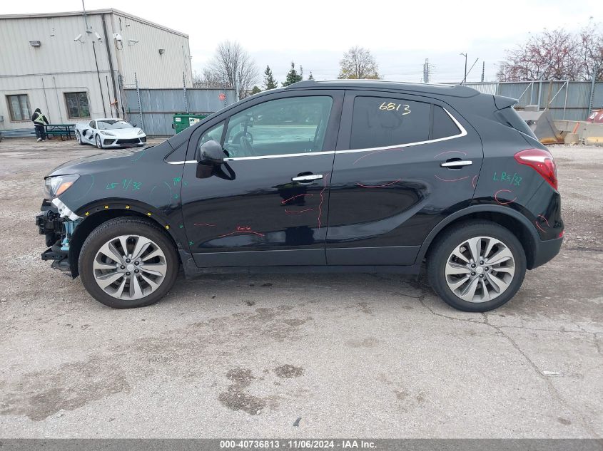 2020 Buick Encore Fwd Preferred VIN: KL4CJASB9LB007157 Lot: 40736813