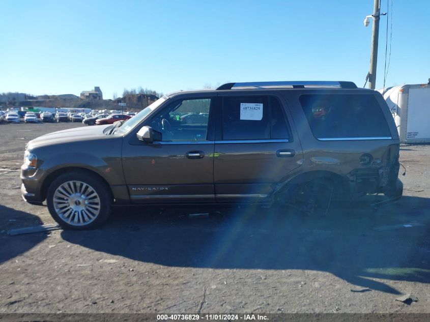 2017 Lincoln Navigator Select VIN: 5LMJJ2JT6HEL04902 Lot: 40736829