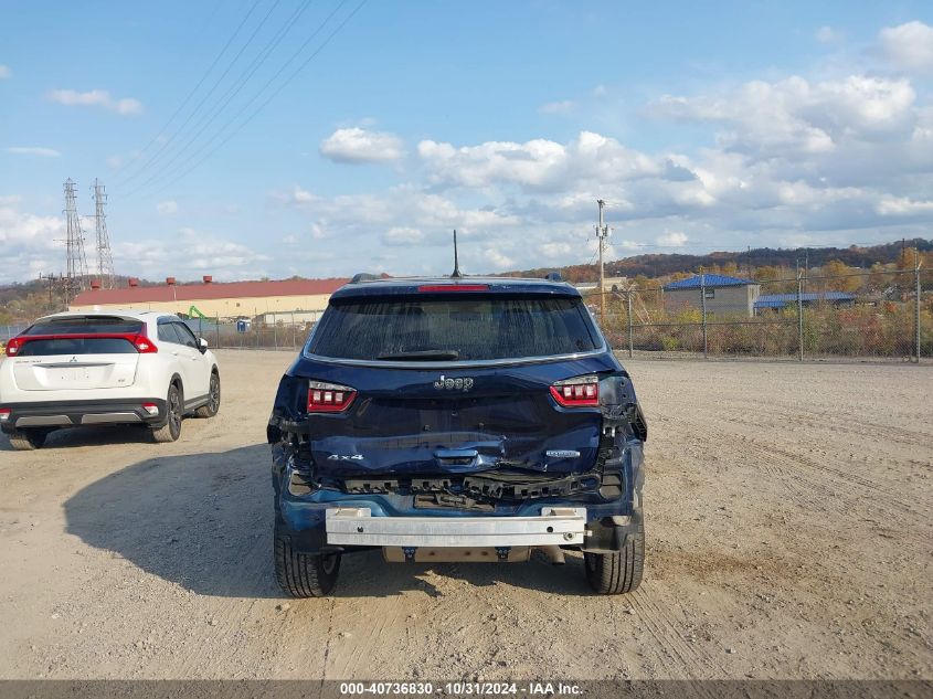 2019 Jeep Compass Latitude 4X4 VIN: 3C4NJDBB0KT818133 Lot: 40736830