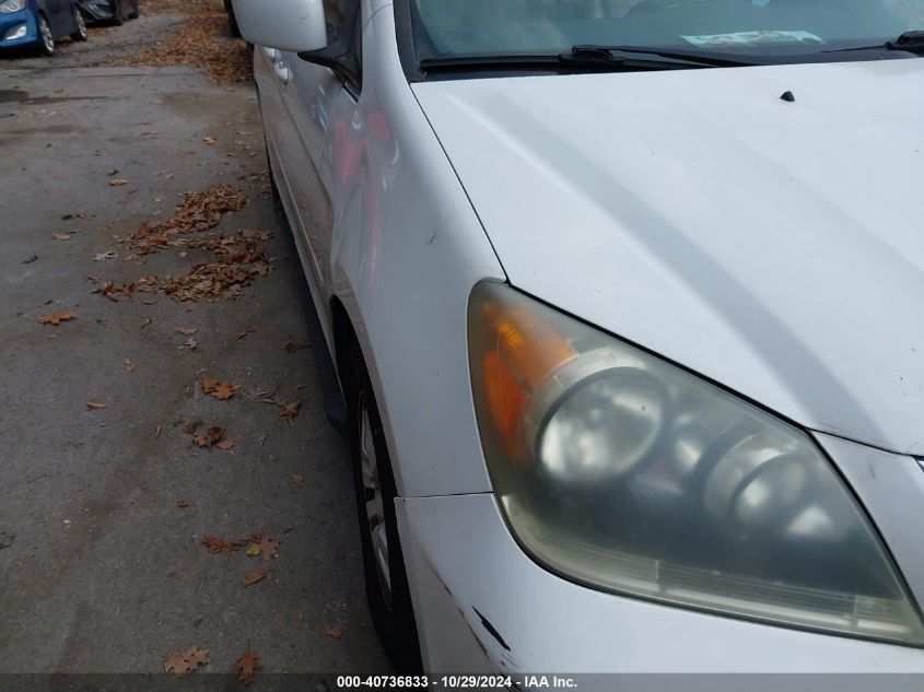 2008 Honda Odyssey Ex-L VIN: 5FNRL38698B080842 Lot: 40736833