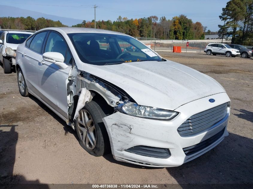 2016 FORD FUSION SE - 3FA6P0H75GR335262