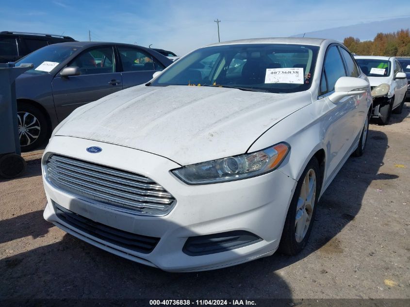 2016 FORD FUSION SE - 3FA6P0H75GR335262