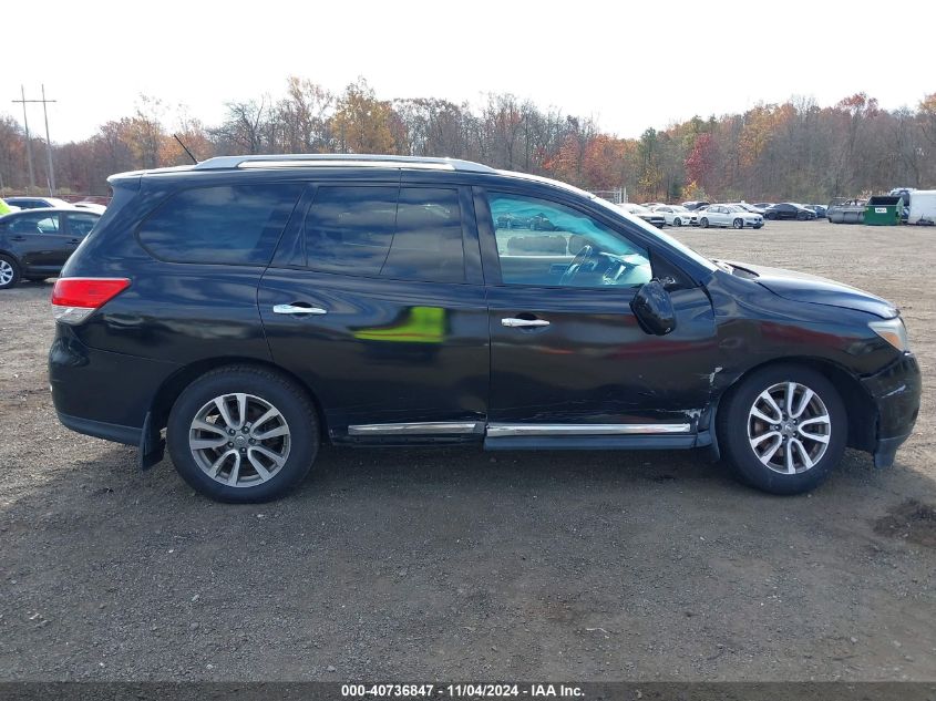 2014 Nissan Pathfinder Sl VIN: 5N1AR2MM7EC612457 Lot: 40736847