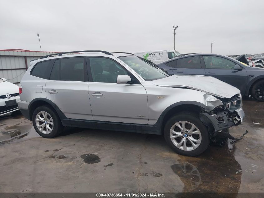 2009 BMW X3 xDrive30I VIN: WBXPC93429WJ24468 Lot: 40736854