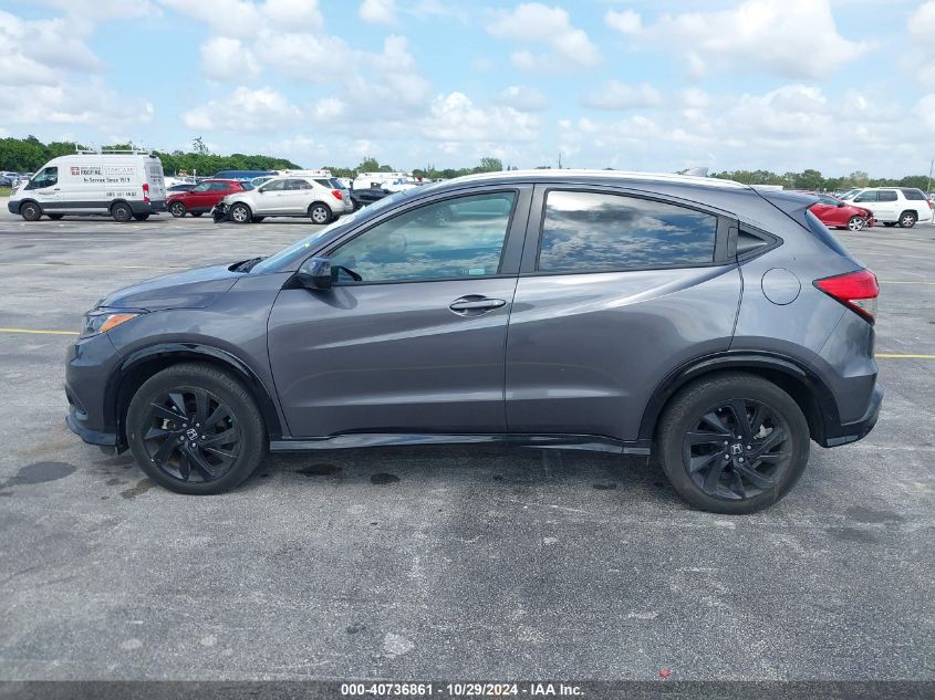 2022 Honda Hr-V 2Wd Sport VIN: 3CZRU5H11NM745814 Lot: 40736861