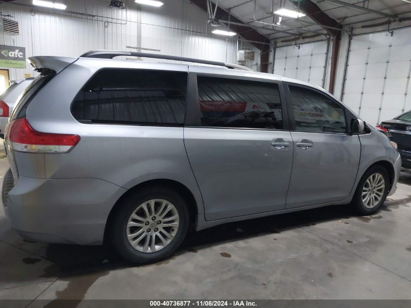 2013 Toyota Sienna Xle V6 8 Passenger VIN: 5TDYK3DC8DS280157 Lot: 40736877