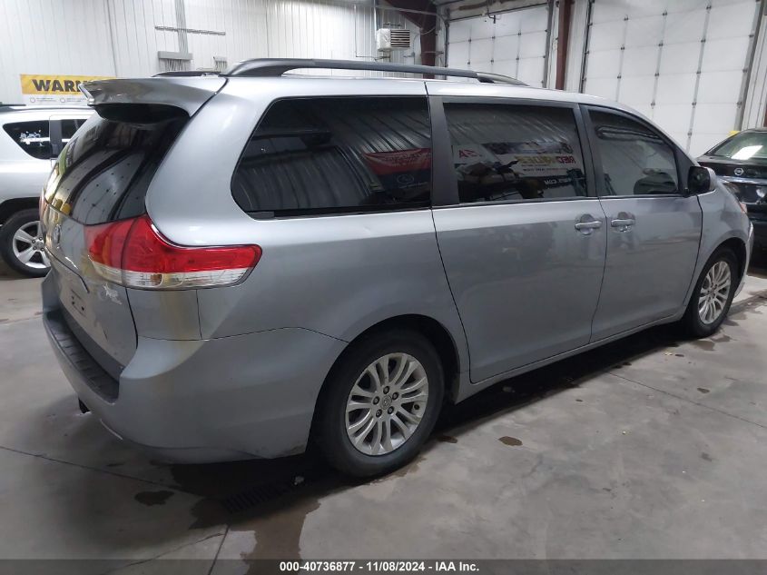 VIN 5TDYK3DC8DS280157 2013 Toyota Sienna, Xle V6 8... no.4