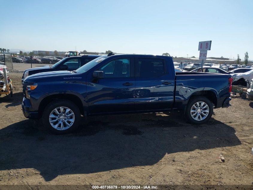 2022 Chevrolet Silverado 1500 2Wd Short Bed Custom VIN: 1GCPABEK7NZ559372 Lot: 40736879