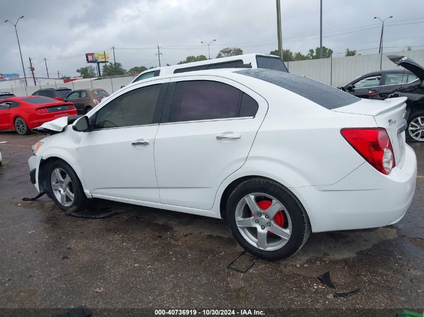 2015 Chevrolet Sonic Ltz Auto VIN: 1G1JE5SB8F4186768 Lot: 40736919