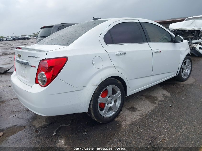 2015 Chevrolet Sonic Ltz Auto VIN: 1G1JE5SB8F4186768 Lot: 40736919