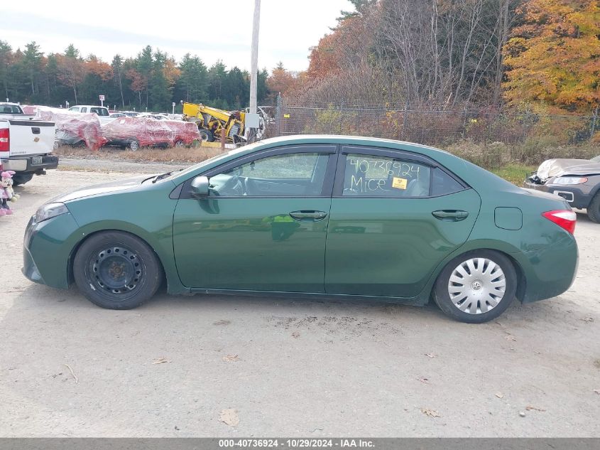 2016 Toyota Corolla Le VIN: 2T1BURHE2GC521612 Lot: 40736924