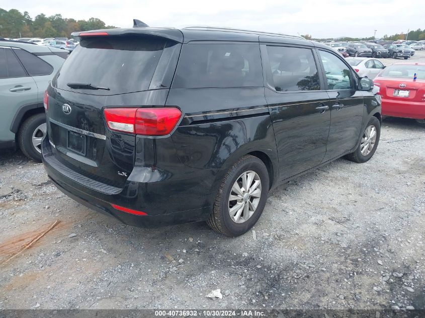 2015 Kia Sedona Lx VIN: KNDMB5C15F6063971 Lot: 40736932