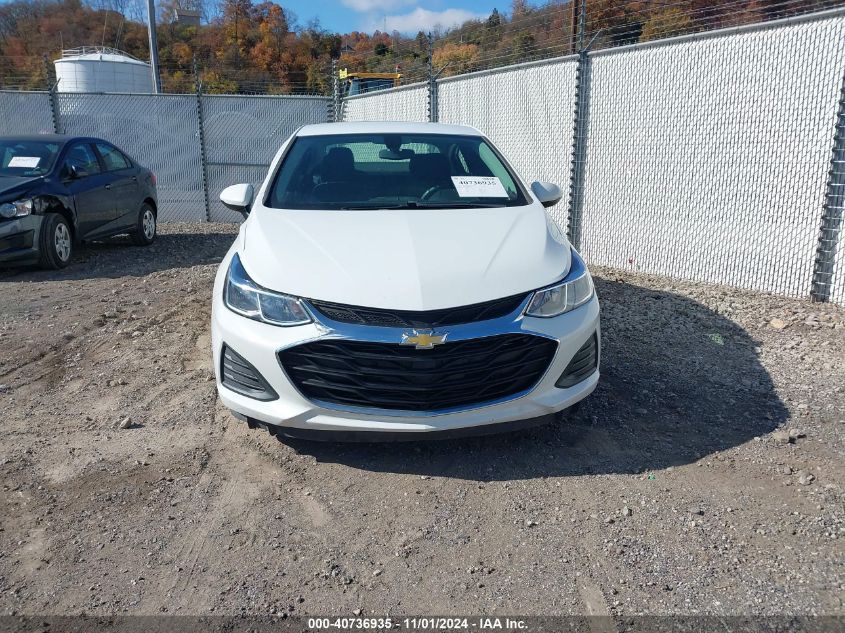 2019 Chevrolet Cruze Ls VIN: 1G1BC5SMXK7113017 Lot: 40736935