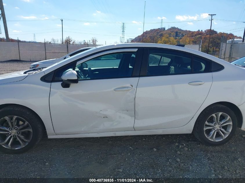 2019 Chevrolet Cruze Ls VIN: 1G1BC5SMXK7113017 Lot: 40736935